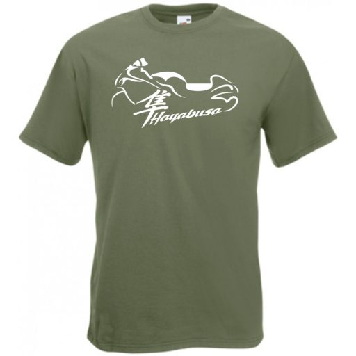 Motor fan Suzuki Hayabusa férfi rövid ujjú póló