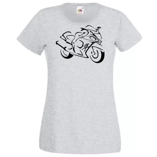 Motor fan Suzuki Hayabusa női rövid ujjú póló