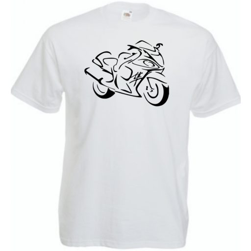 Motor fan Suzuki Hayabusa férfi rövid ujjú póló