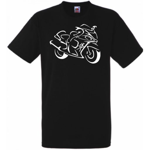 Motor fan Suzuki Hayabusa férfi rövid ujjú póló