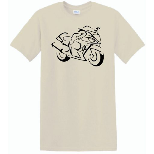 Motor fan Suzuki Hayabusa férfi rövid ujjú póló