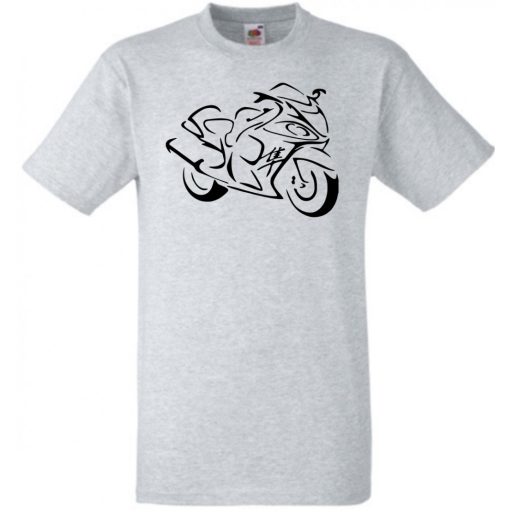 Motor fan Suzuki Hayabusa férfi rövid ujjú póló