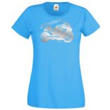 Motor fan Suzuki Hayabusa női rövid ujjú póló