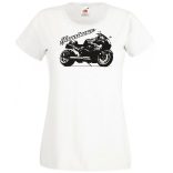 Motor fan Suzuki Hayabusa női rövid ujjú póló