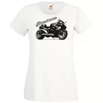 Motor fan Suzuki Hayabusa női rövid ujjú póló