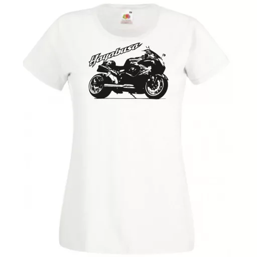 Motor fan Suzuki Hayabusa női rövid ujjú póló