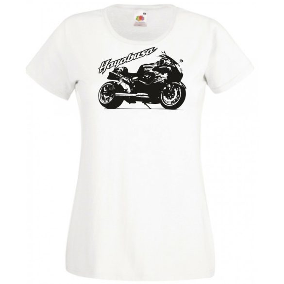 Motor fan Suzuki Hayabusa női rövid ujjú póló