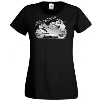 Motor fan Suzuki Hayabusa női rövid ujjú póló