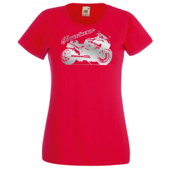 Motor fan Suzuki Hayabusa női rövid ujjú póló