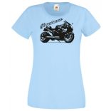 Motor fan Suzuki Hayabusa női rövid ujjú póló