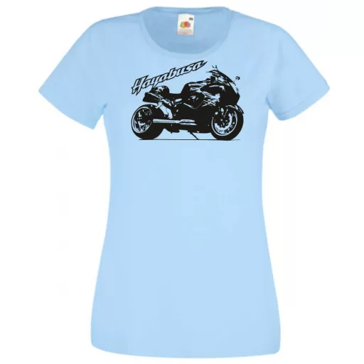 Motor fan Suzuki Hayabusa női rövid ujjú póló
