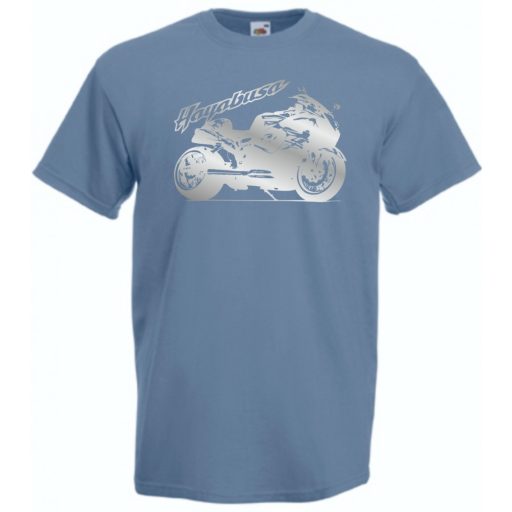 Motor fan Suzuki Hayabusa férfi rövid ujjú póló