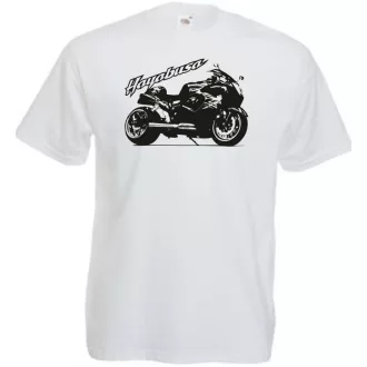 Motor fan Suzuki Hayabusa férfi rövid ujjú póló