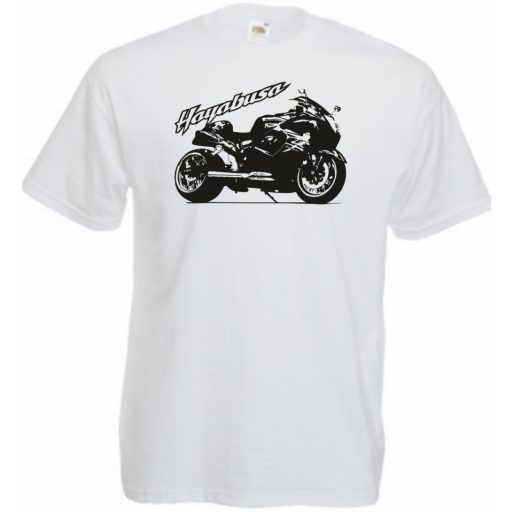 Motor fan Suzuki Hayabusa férfi rövid ujjú póló