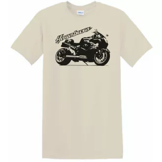 Motor fan Suzuki Hayabusa férfi rövid ujjú póló
