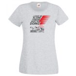 Autóverseny rajongó - Leave Me ... női rövid ujjú póló