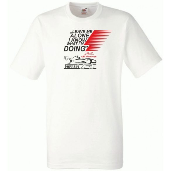 Autóverseny rajongó - Leave Me ... férfi rövid ujjú póló