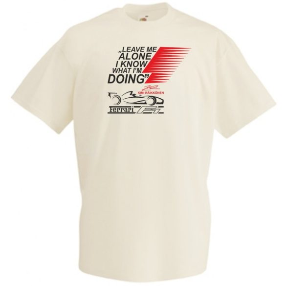 Autóverseny rajongó - Leave Me ... férfi rövid ujjú póló