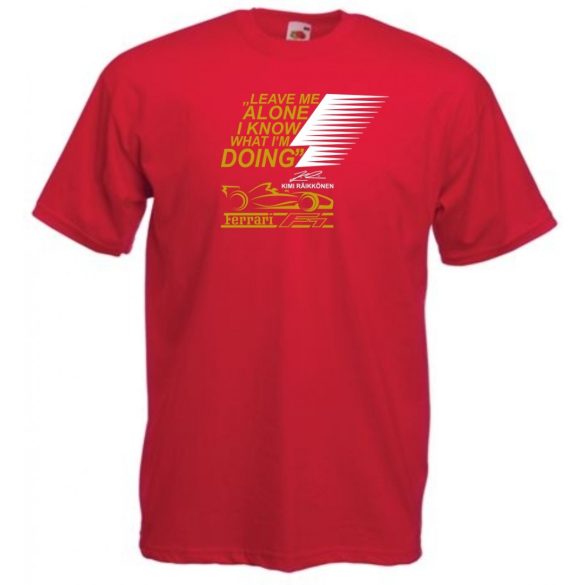 Autóverseny rajongó - Leave Me ... férfi rövid ujjú póló