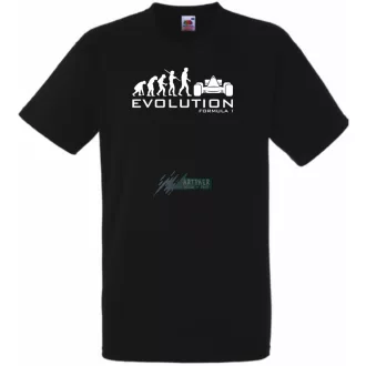 Formula fan Evolution férfi rövid ujjú póló
