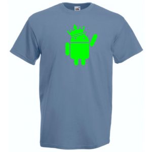 Humor - Android - The King férfi rövid ujjú póló