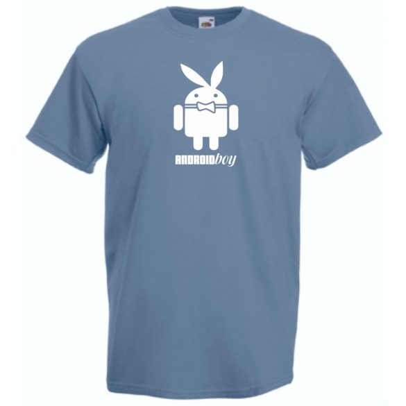 Humor - Android Boy férfi rövid ujjú póló