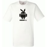 Humor - Android Boy férfi rövid ujjú póló