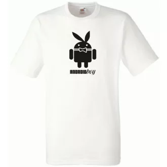 Humor - Android Boy férfi rövid ujjú póló