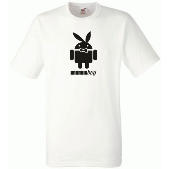 Humor - Android Boy férfi rövid ujjú póló