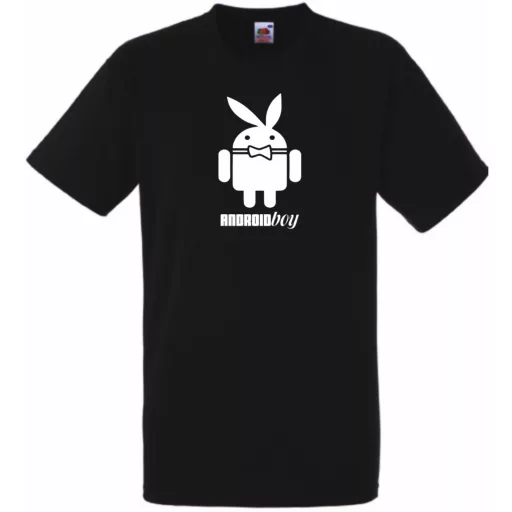 Humor - Android Boy férfi rövid ujjú póló