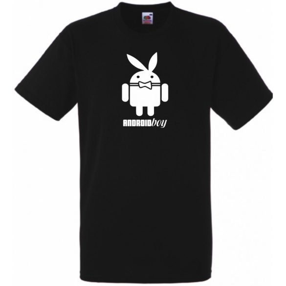 Humor - Android Boy férfi rövid ujjú póló