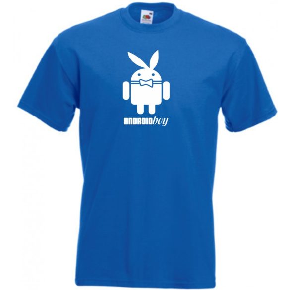 Humor - Android Boy férfi rövid ujjú póló