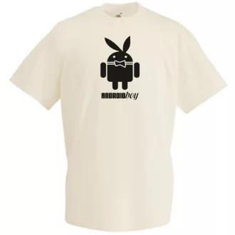 Humor - Android Boy férfi rövid ujjú póló