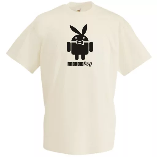 Humor - Android Boy férfi rövid ujjú póló