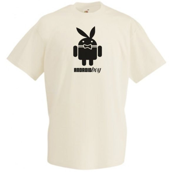 Humor - Android Boy férfi rövid ujjú póló