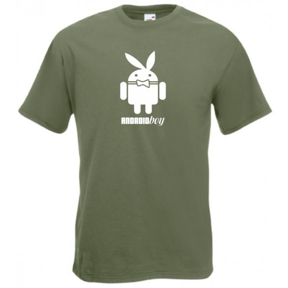 Humor - Android Boy férfi rövid ujjú póló