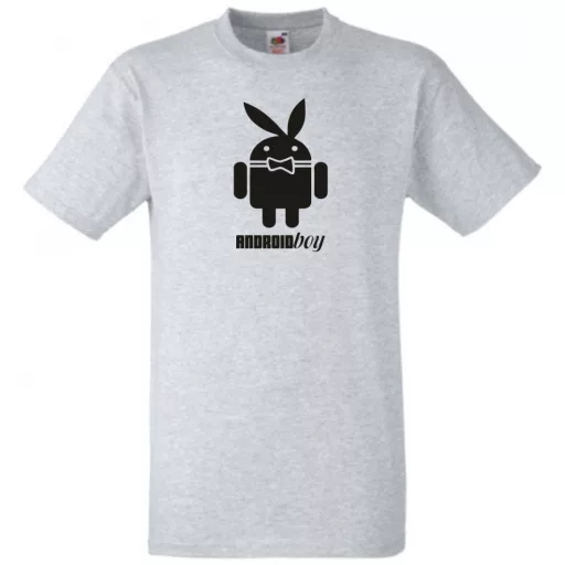 Humor - Android Boy férfi rövid ujjú póló