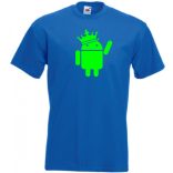 Humor - Android - The King férfi rövid ujjú póló