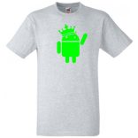 Humor - Android - The King férfi rövid ujjú póló