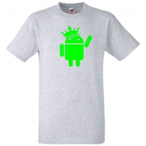 Humor - Android - The King férfi rövid ujjú póló