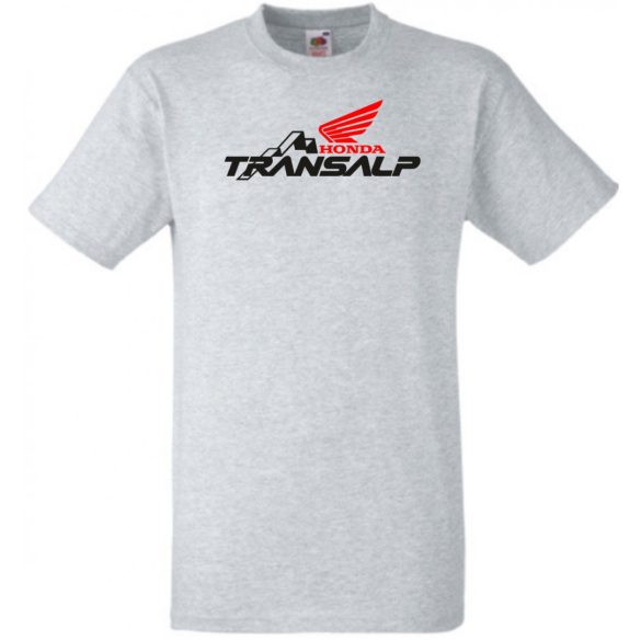 Motor fan Transalp férfi rövid ujjú póló