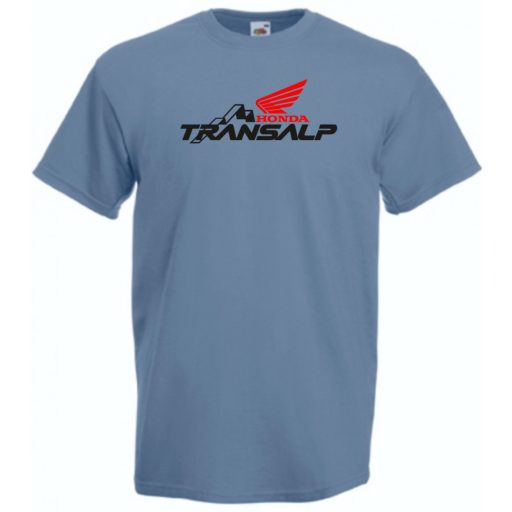 Motor fan Transalp férfi rövid ujjú póló