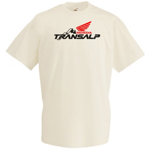 Motor fan Transalp férfi rövid ujjú póló