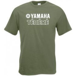Retro Motor fan Yamaha Tenere férfi rövid ujjú póló