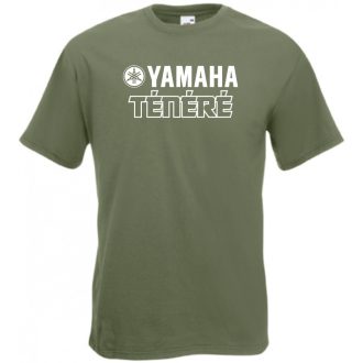 Retro Motor fan Yamaha Tenere férfi rövid ujjú póló