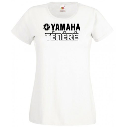 Retro Motor fan Yamaha Tenere női rövid ujjú póló