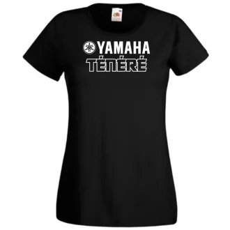 Retro Motor fan Yamaha Tenere női rövid ujjú póló
