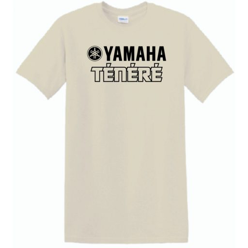 Retro Motor fan Yamaha Tenere férfi rövid ujjú póló