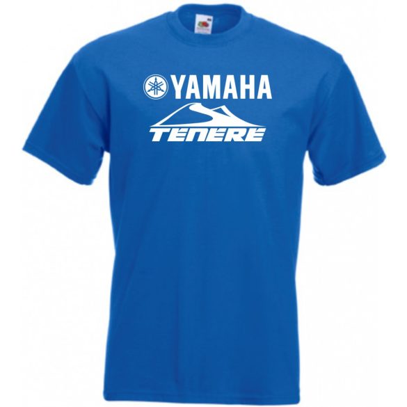 Retro Motor fan Yamaha Tenere férfi rövid ujjú póló