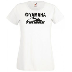 Retro Motor fan Yamaha Tenere női rövid ujjú póló